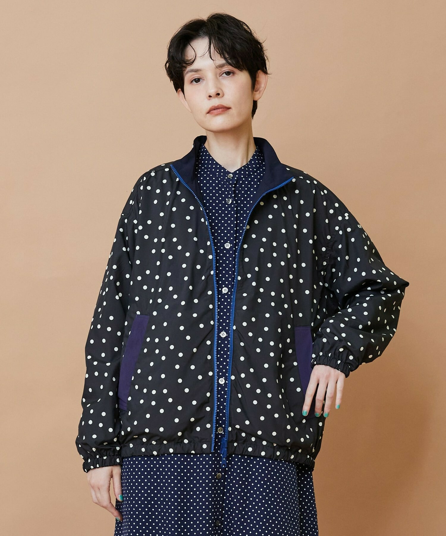 【FRAPBOIS】リバーノラック ブルゾン 詳細画像 ネイビー 21