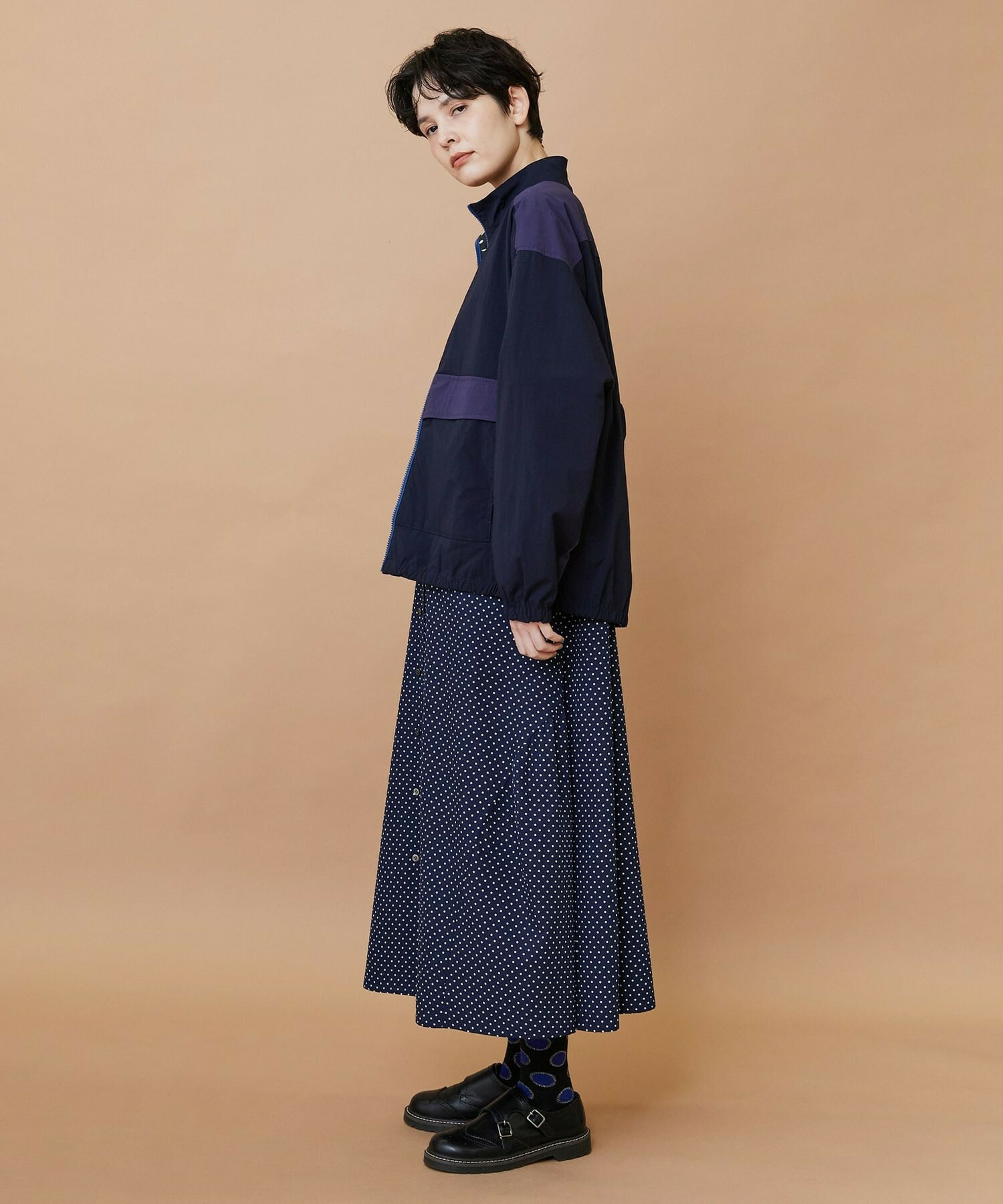 【FRAPBOIS】リバーノラック ブルゾン 詳細画像 ネイビー 23