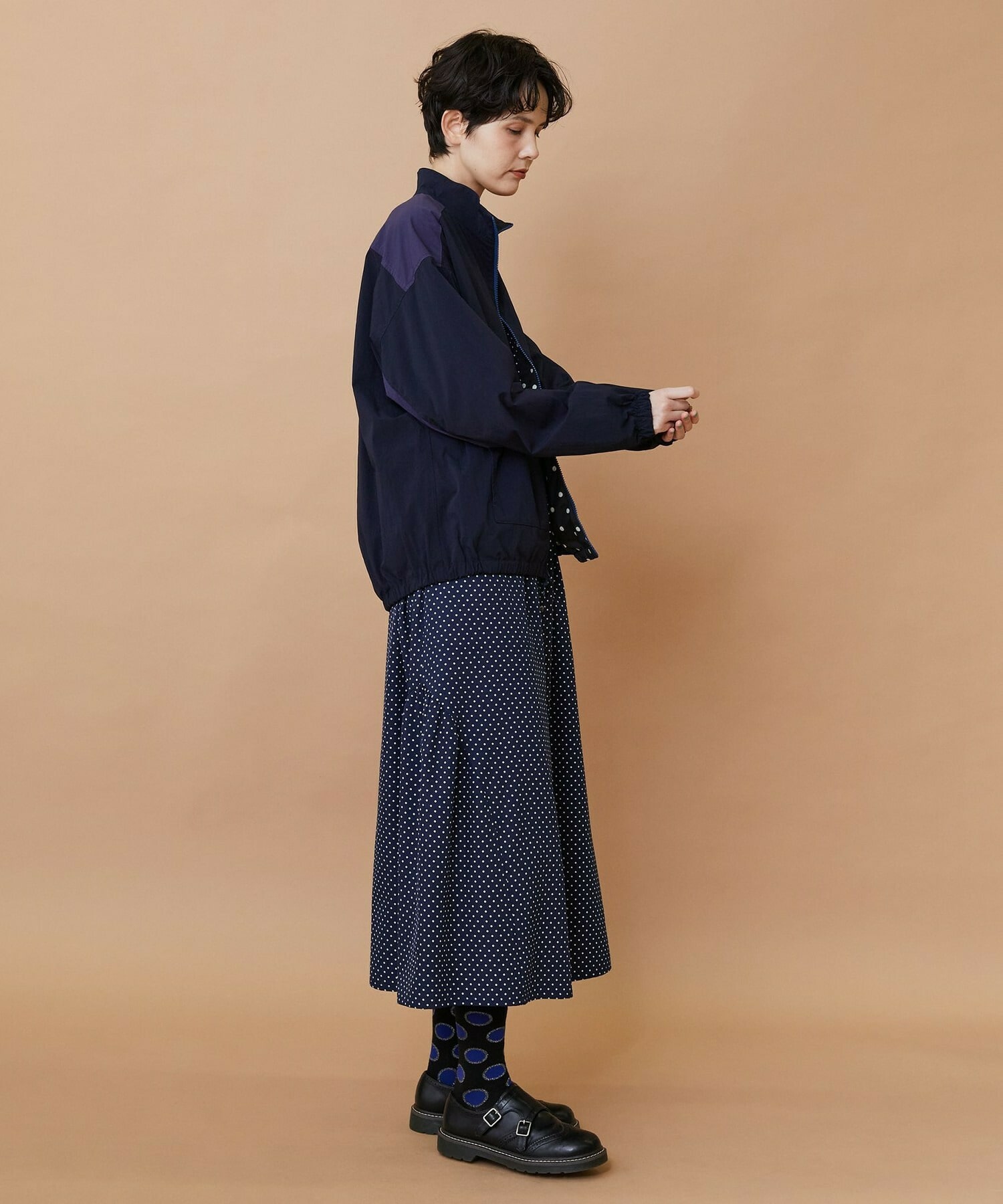 【FRAPBOIS】リバーノラック ブルゾン 詳細画像 ネイビー 25