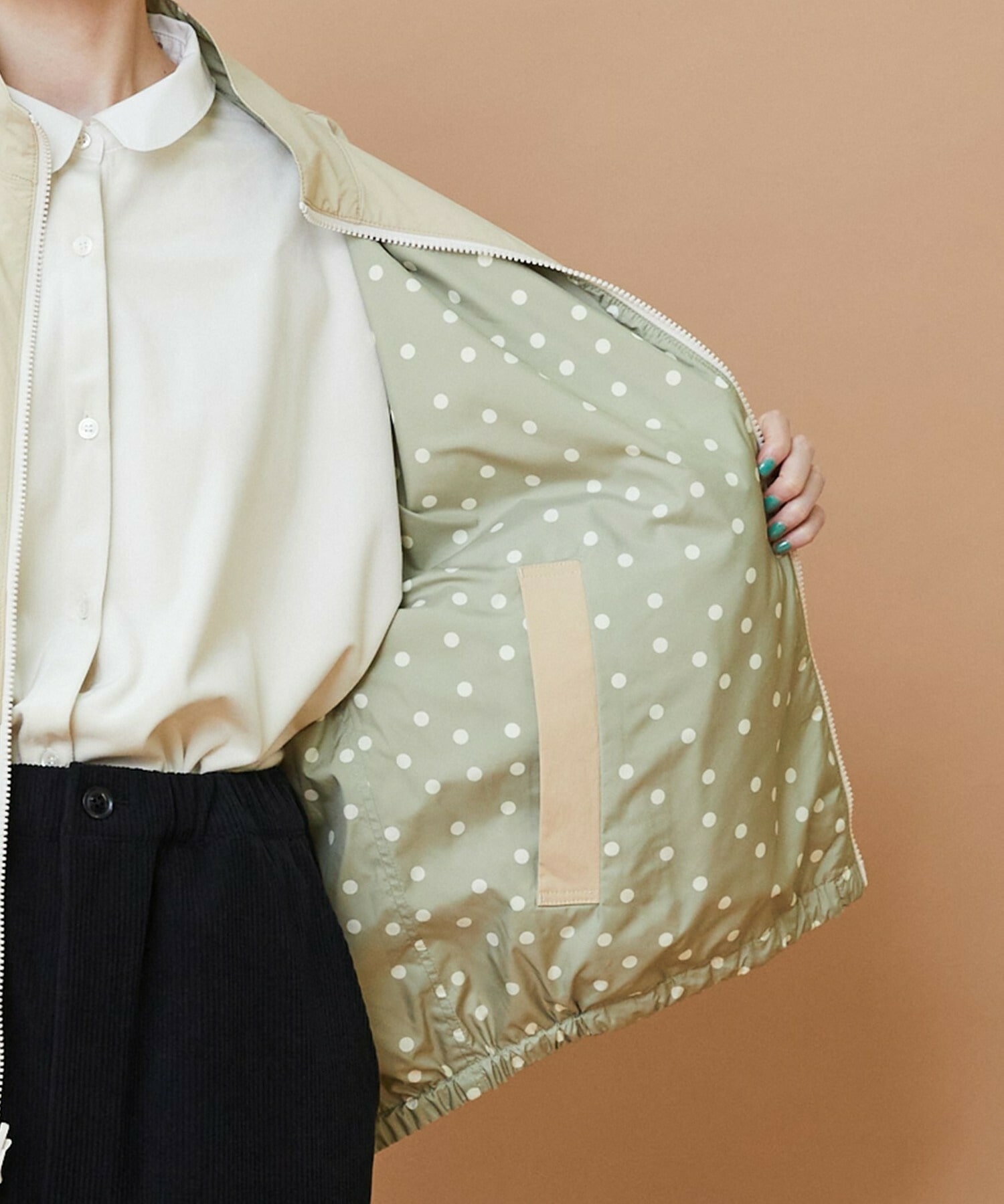 【FRAPBOIS】リバーノラック ブルゾン 詳細画像 ネイビー 6