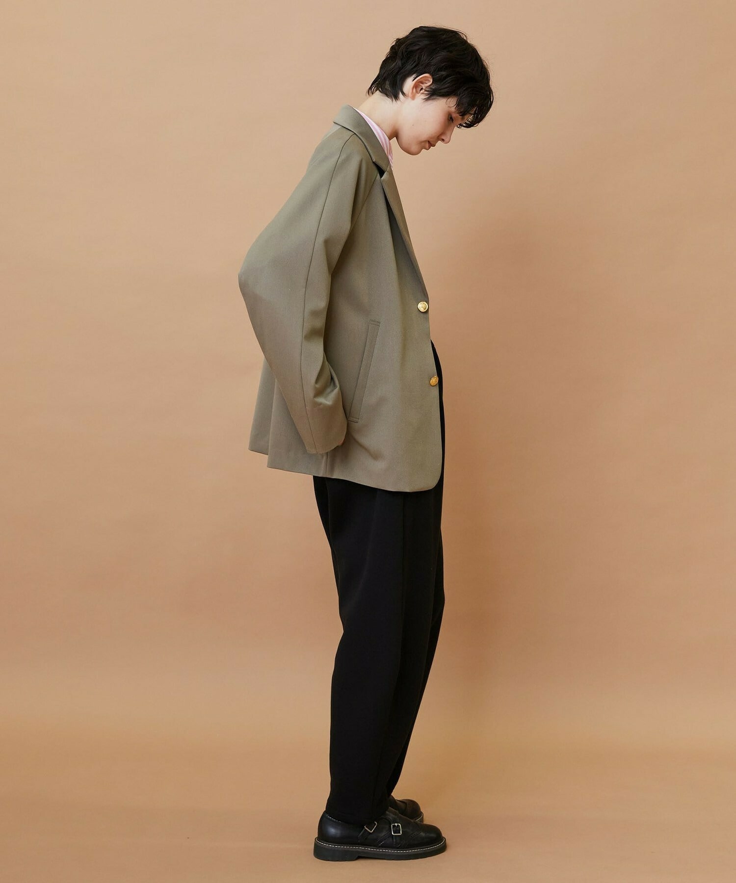 【FRAPBOIS】ブレイザー ジャケット 詳細画像 グレイッシュベージュ 21