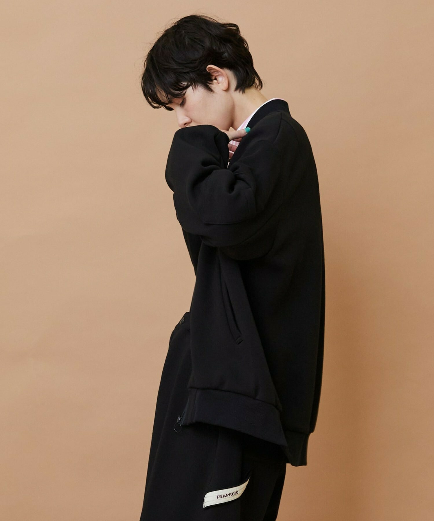 【FRAPBOIS】アクティー ブルゾン 詳細画像 ブラック 12