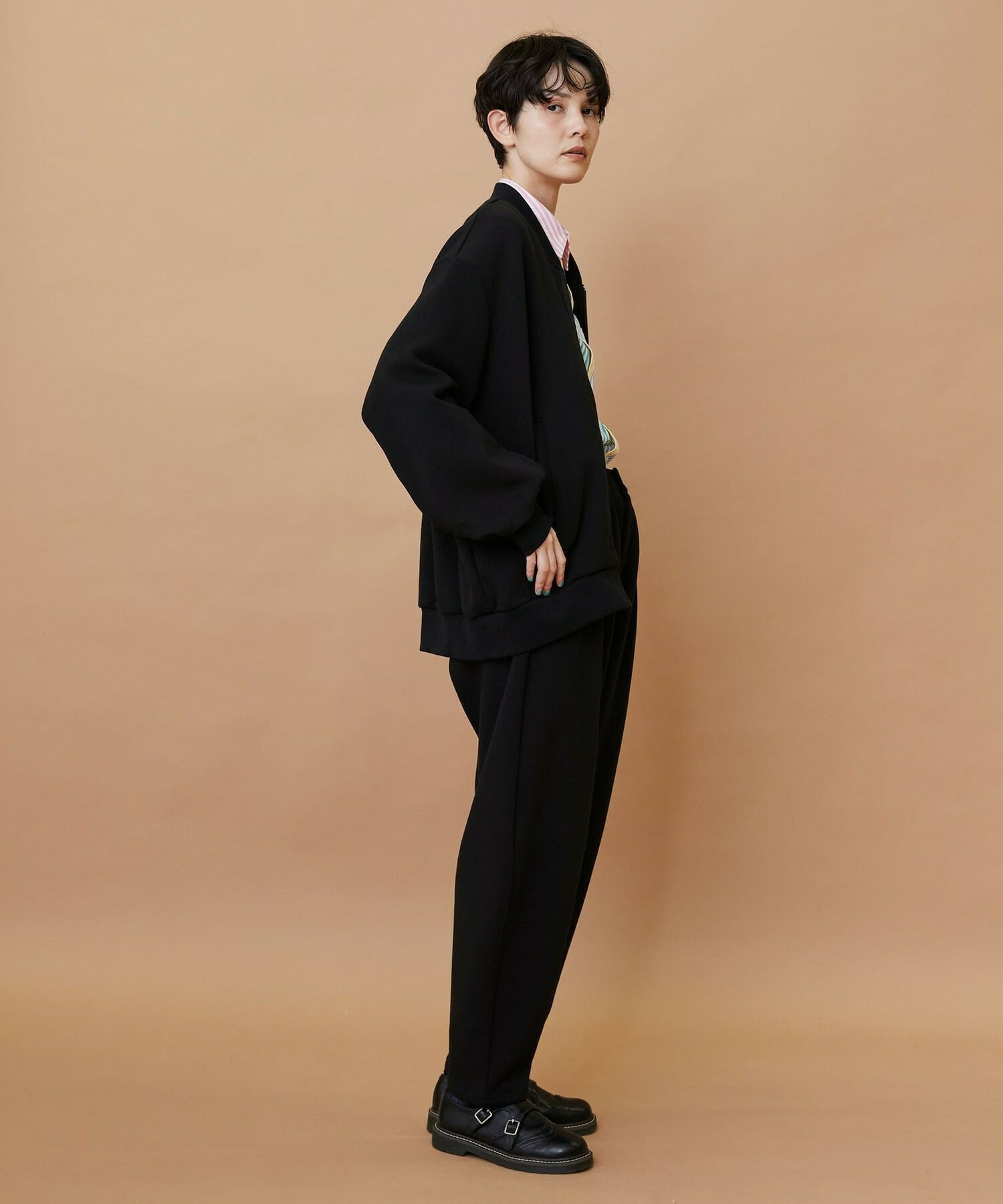 【FRAPBOIS】アクティー ブルゾン 詳細画像 ブラック 16