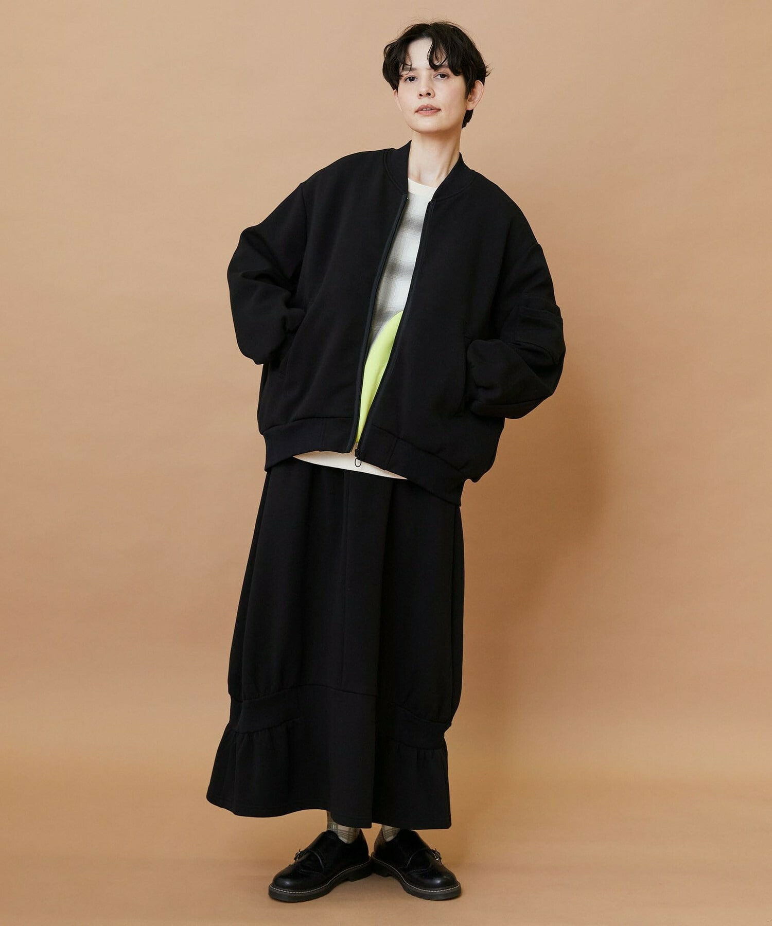 【FRAPBOIS】アクティー ブルゾン 詳細画像 ブラック 18