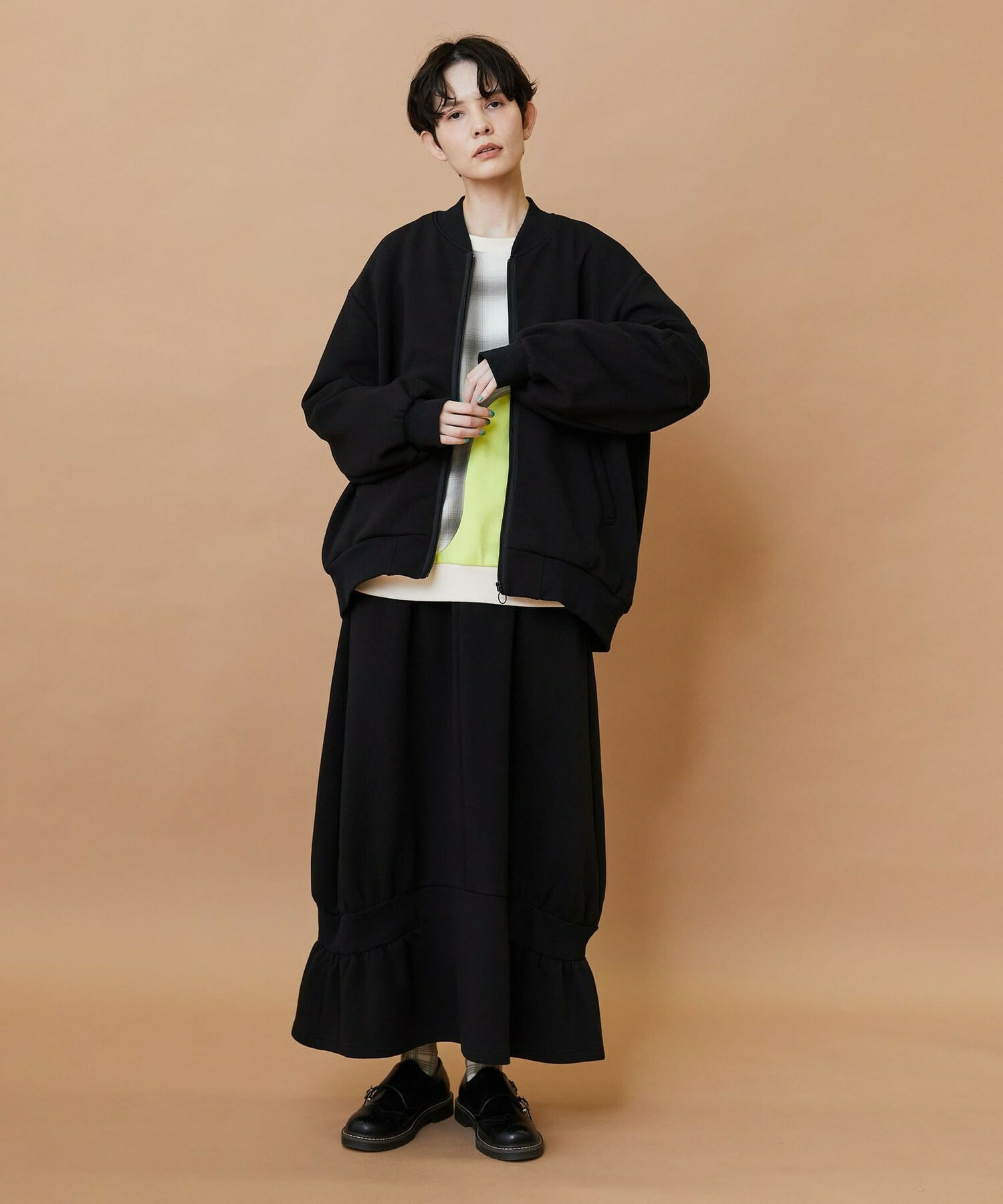 【FRAPBOIS】アクティー ブルゾン 詳細画像 ブラック 19