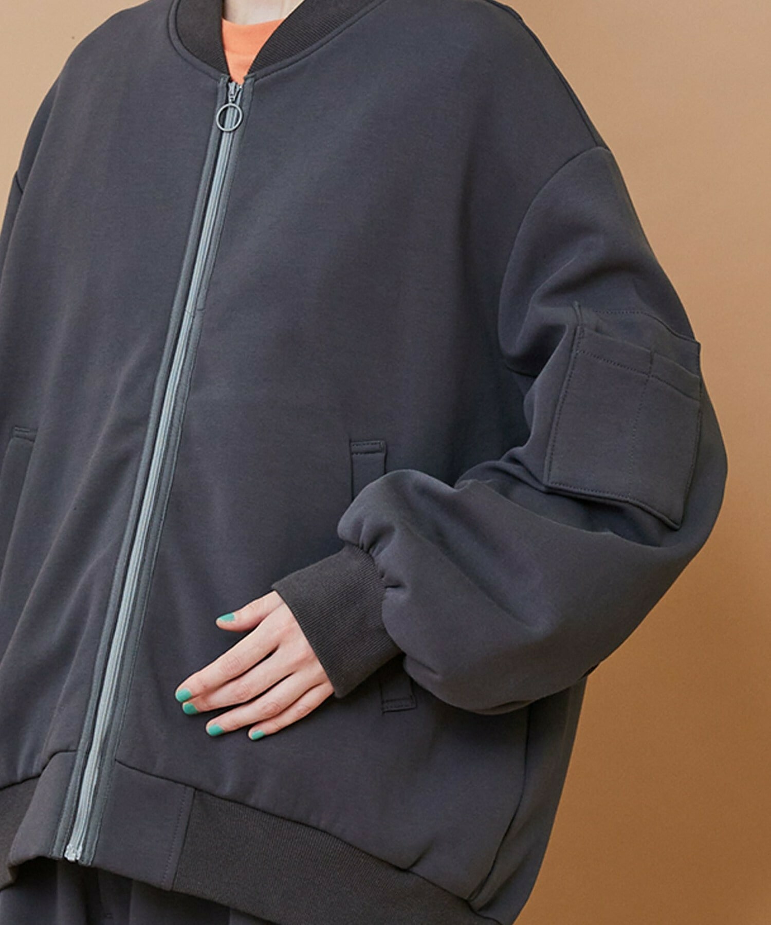 【FRAPBOIS】アクティー ブルゾン 詳細画像 ブラック 3