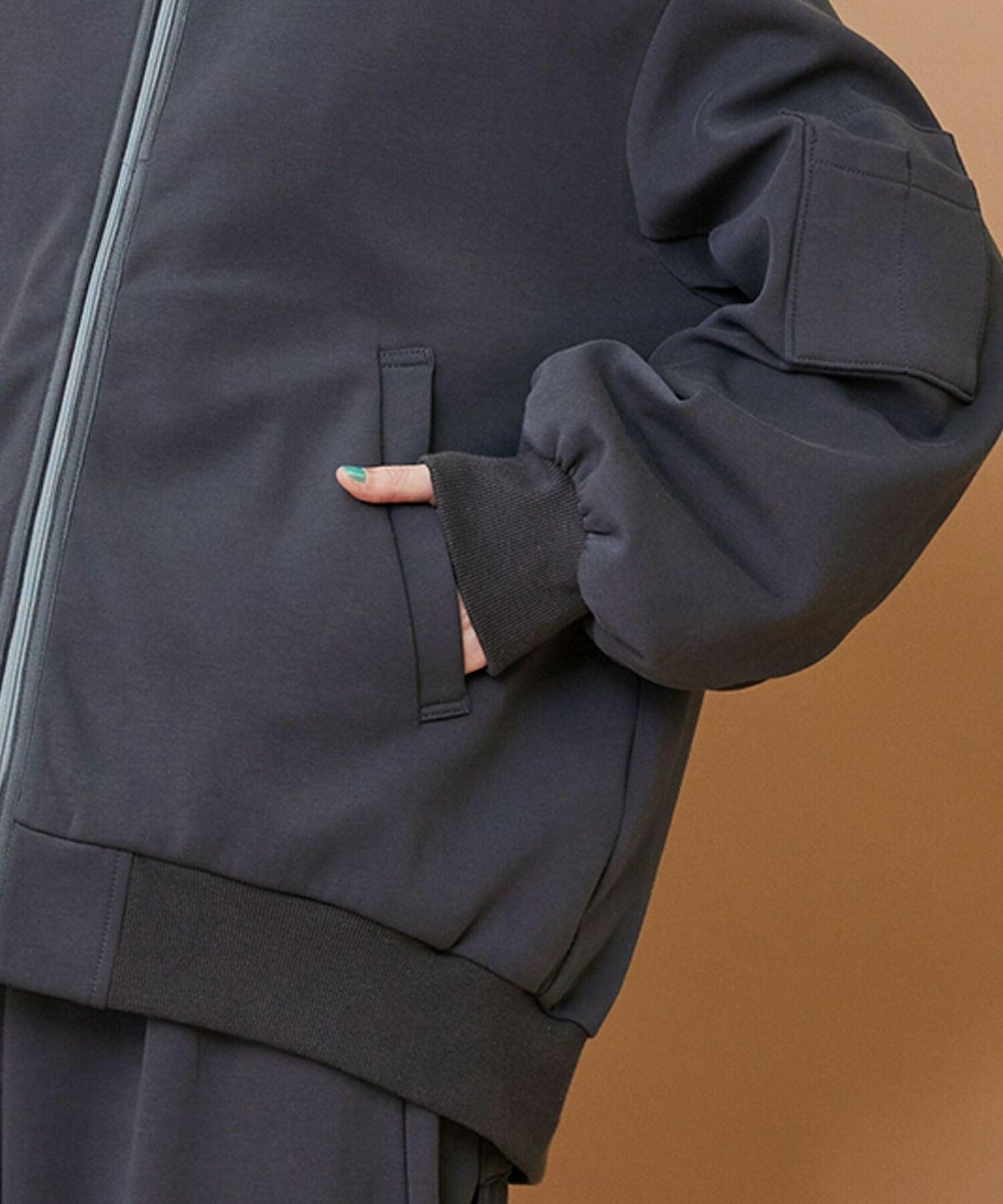 【FRAPBOIS】アクティー ブルゾン 詳細画像 ブラック 4