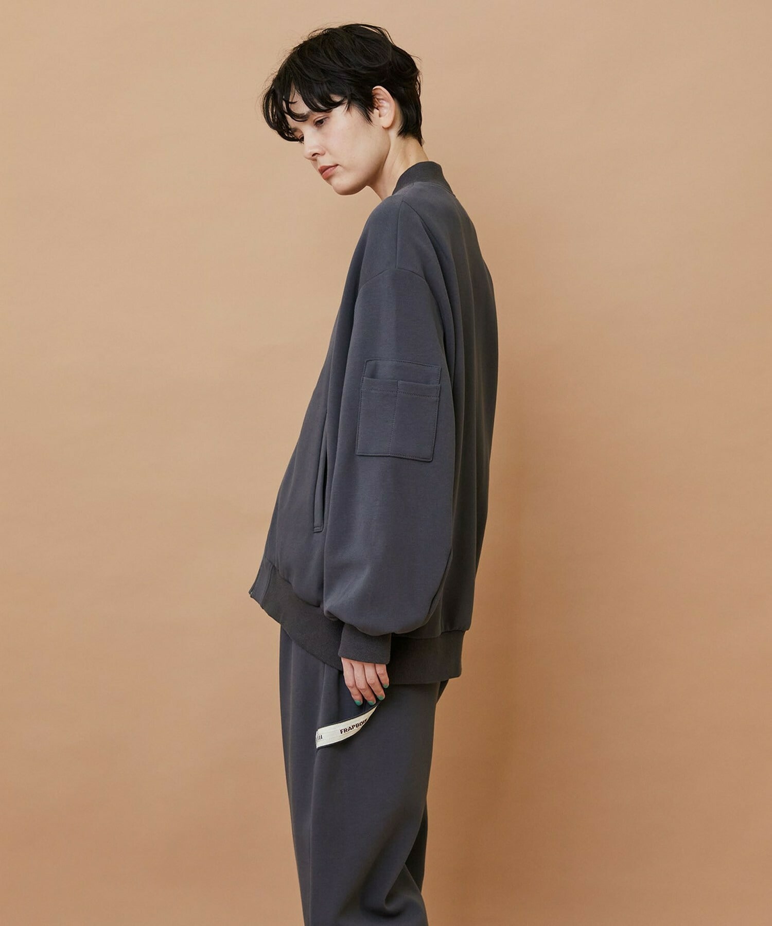 【FRAPBOIS】アクティー ブルゾン 詳細画像 ブラック 5