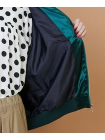 【FRAPBOIS】シャイニー ブルゾン 詳細画像 ブラック 8