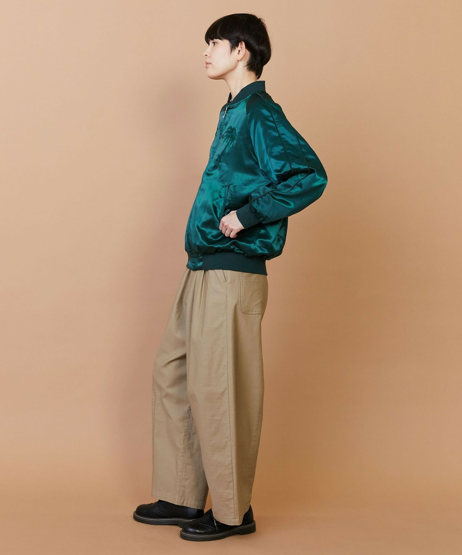 【FRAPBOIS】シャイニー ブルゾン 詳細画像 ブラック 11