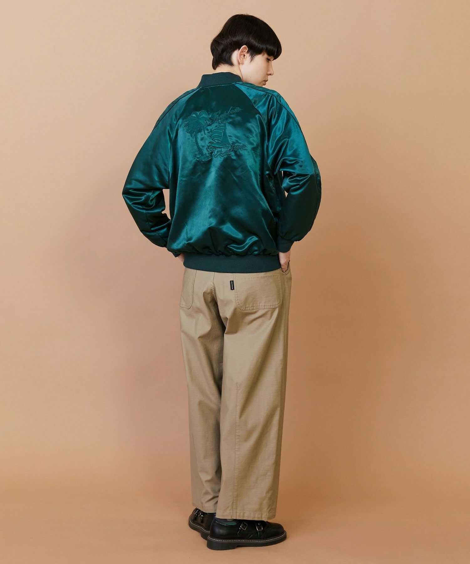 【FRAPBOIS】シャイニー ブルゾン 詳細画像 ブラック 12