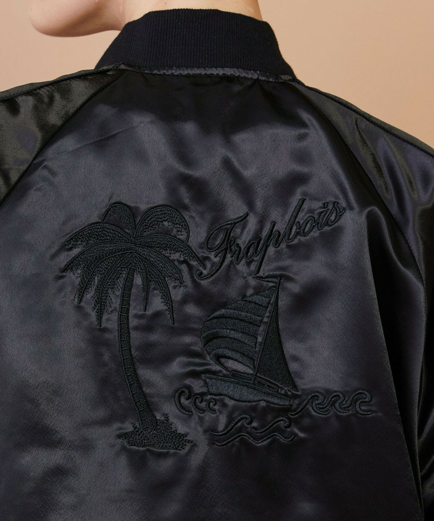 【FRAPBOIS】シャイニー ブルゾン 詳細画像 ブラック 18