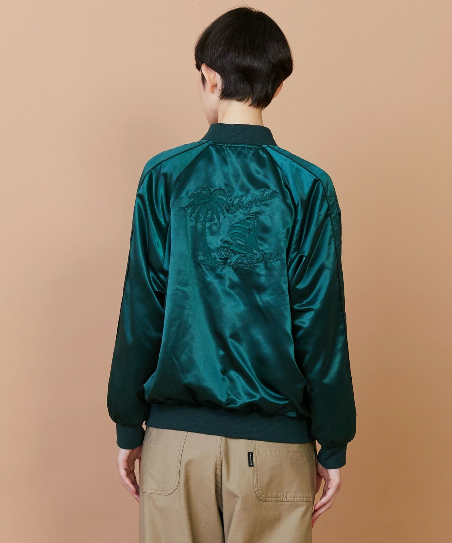 【FRAPBOIS】シャイニー ブルゾン 詳細画像 ブラック 2