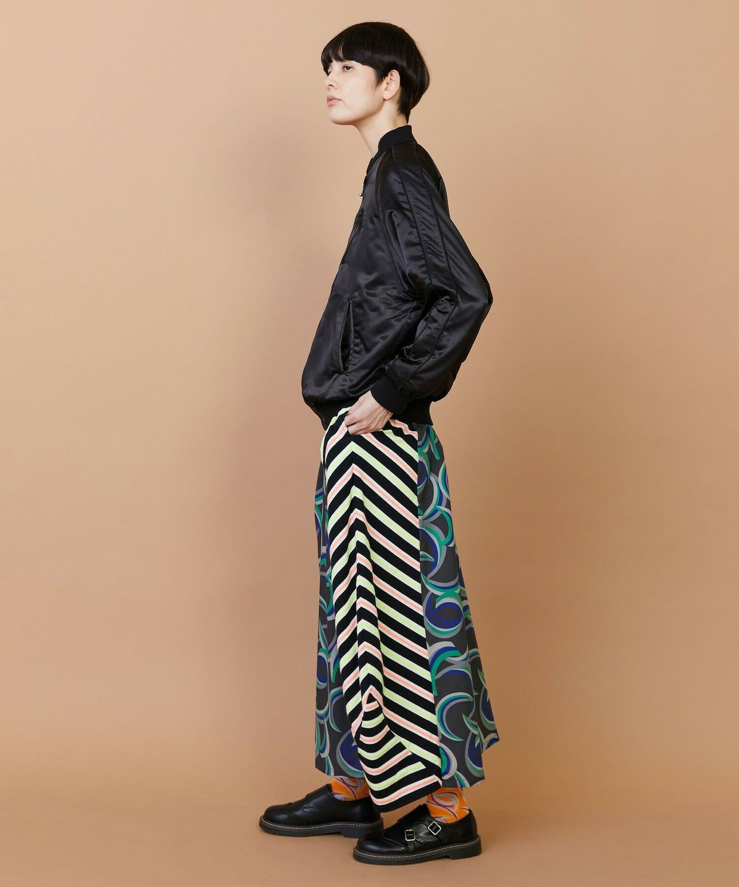 【FRAPBOIS】シャイニー ブルゾン 詳細画像 ブラック 20