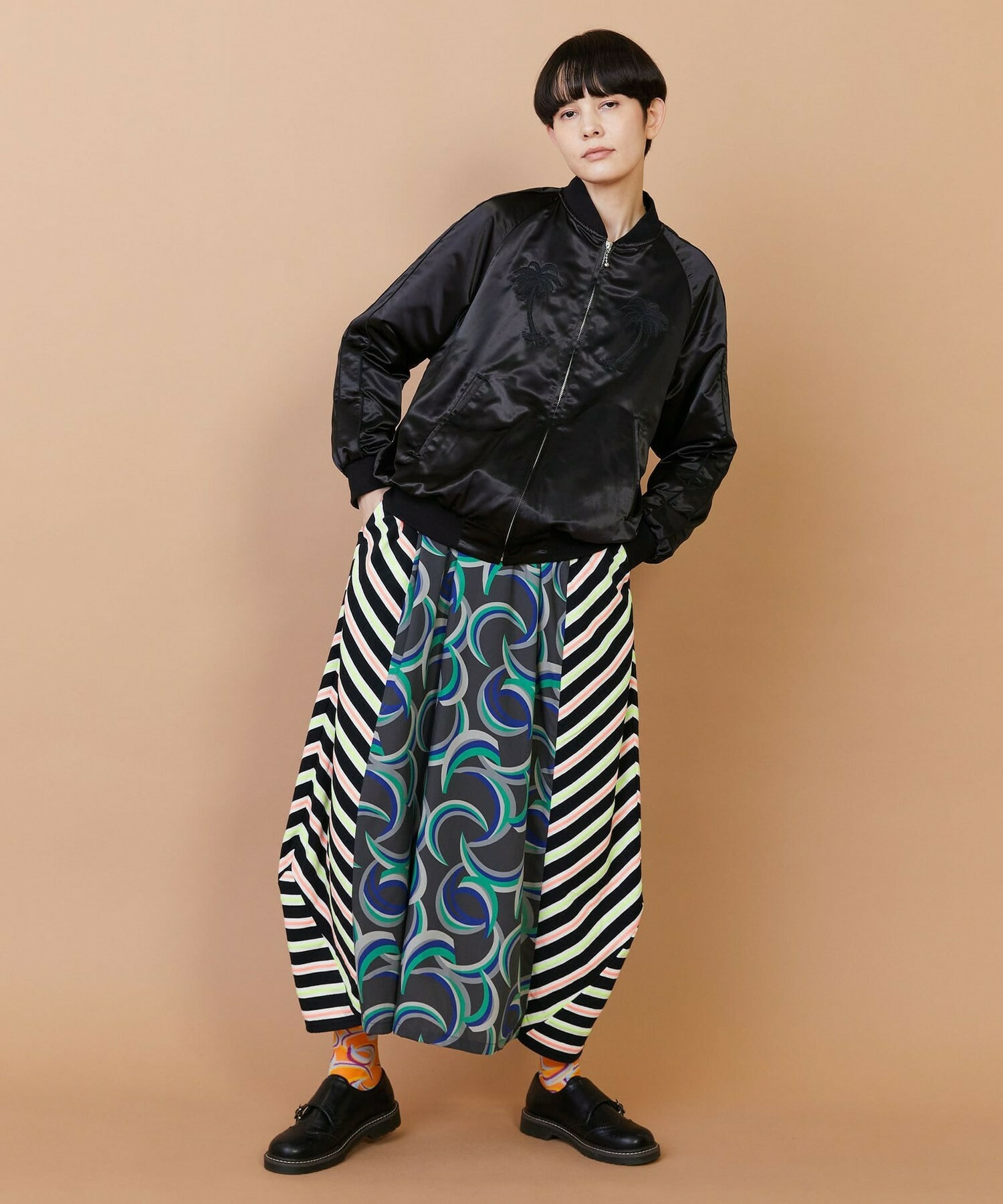 【FRAPBOIS】シャイニー ブルゾン 詳細画像 ブラック 22