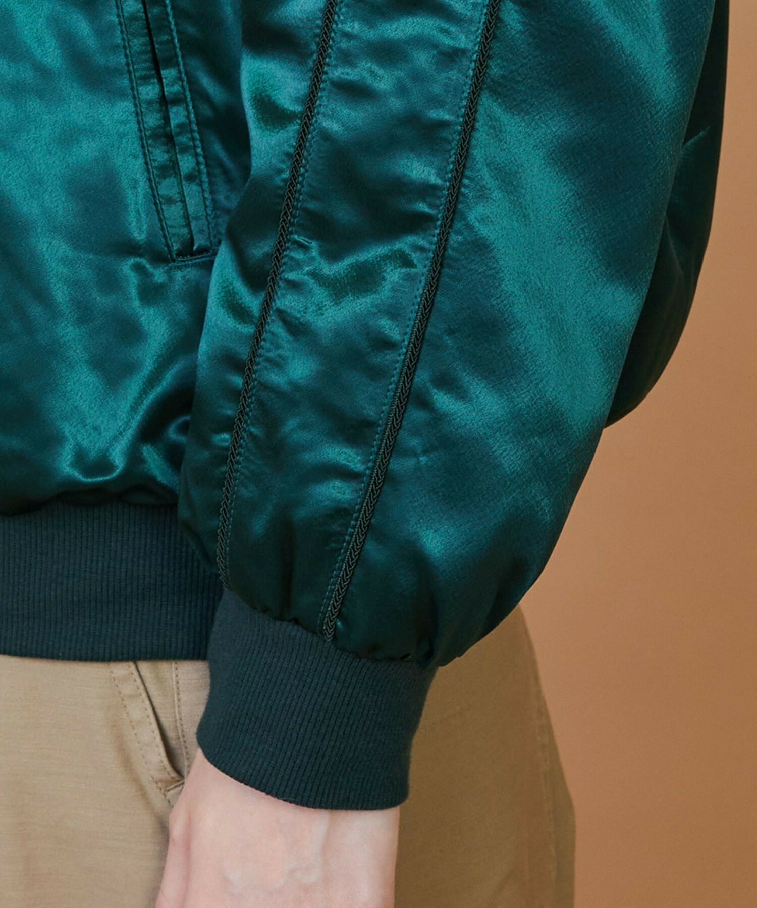 【FRAPBOIS】シャイニー ブルゾン 詳細画像 ブラック 4