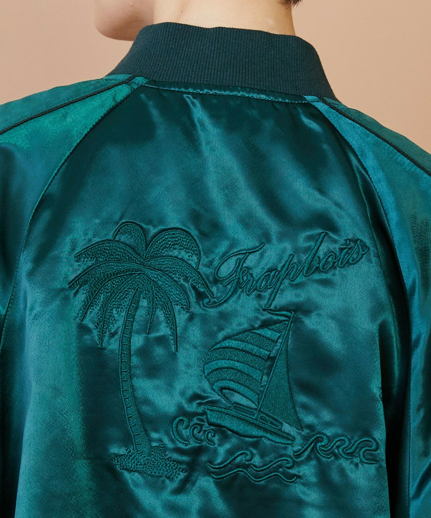 【FRAPBOIS】シャイニー ブルゾン 詳細画像 ブラック 7