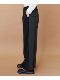 【FRAPBOIS】トーンギャバ パンツ 詳細画像 ブラック 15