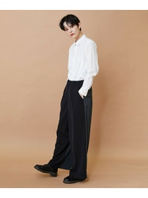 【FRAPBOIS】トーンギャバ パンツ 詳細画像 ブラック 18