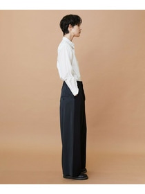 【FRAPBOIS】トーンギャバ パンツ 詳細画像 ブラック 20