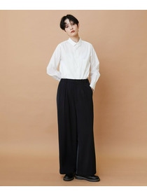 【FRAPBOIS】トーンギャバ パンツ 詳細画像 ブラック 21