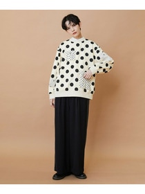 【FRAPBOIS】トーンギャバ パンツ 詳細画像 ブラック 25