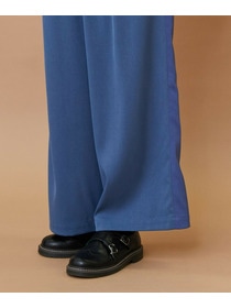 【FRAPBOIS】トーンギャバ パンツ 詳細画像 ブラック 4