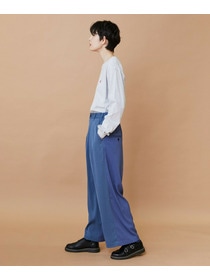 【FRAPBOIS】トーンギャバ パンツ 詳細画像 ブラック 8