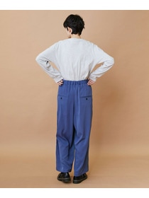 【FRAPBOIS】トーンギャバ パンツ 詳細画像 ブラック 9