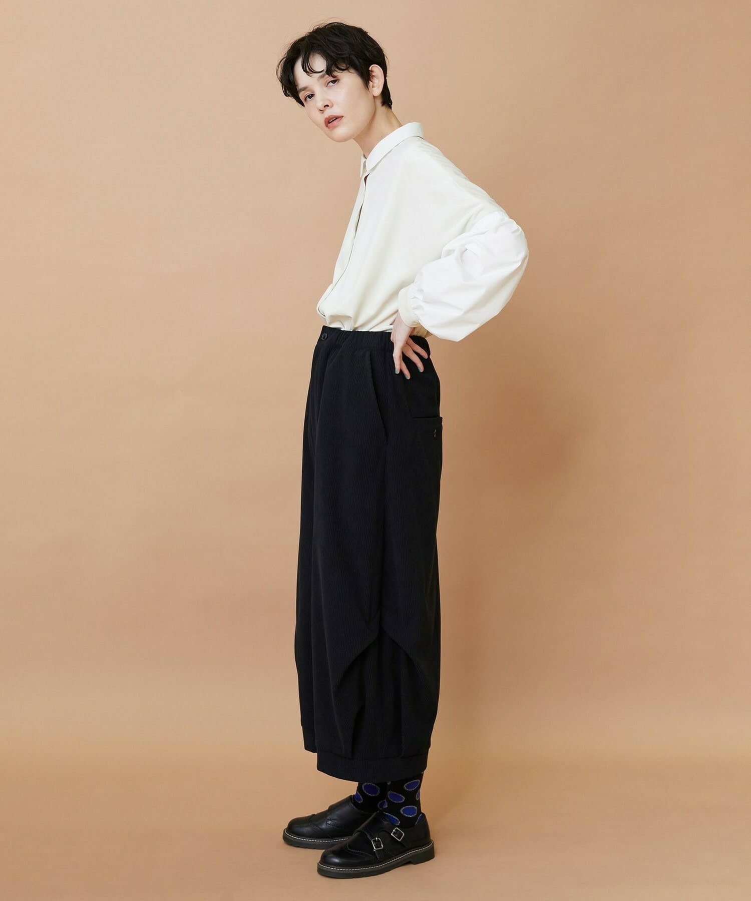 【FRAPBOIS】ロートリコー パンツ 詳細画像 ブラック 19