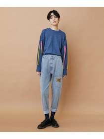 【FRAPBOIS】ムーブデニム パンツ 詳細画像 サックスブルー 19