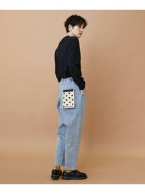 【FRAPBOIS】ムーブデニム テーパードパンツ 詳細画像 ネイビー 10