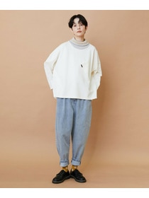 【FRAPBOIS】ムーブデニム テーパードパンツ 詳細画像 ネイビー 14