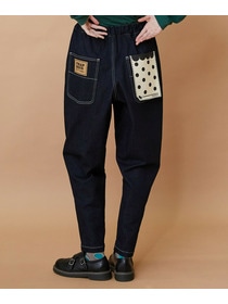 【FRAPBOIS】ムーブデニム テーパードパンツ 詳細画像 ネイビー 16