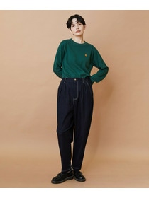 【FRAPBOIS】ムーブデニム テーパードパンツ 詳細画像 ネイビー 17