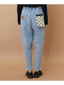 【FRAPBOIS】ムーブデニム テーパードパンツ 詳細画像 ネイビー 2