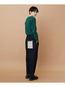 【FRAPBOIS】ムーブデニム テーパードパンツ 詳細画像 ネイビー 20