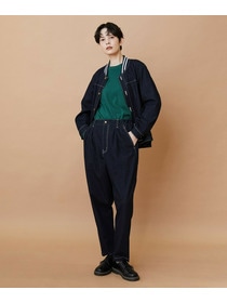 【FRAPBOIS】ムーブデニム テーパードパンツ 詳細画像 ネイビー 21