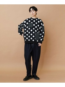 【FRAPBOIS】ムーブデニム テーパードパンツ 詳細画像 ネイビー 23