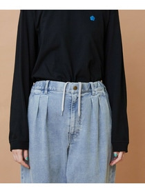 【FRAPBOIS】ムーブデニム テーパードパンツ 詳細画像 ネイビー 6