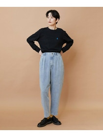 【FRAPBOIS】ムーブデニム テーパードパンツ 詳細画像 ネイビー 7