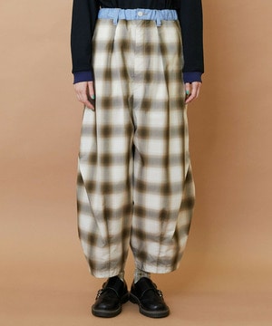 【FRAPBOIS】オンブレー パンツ 詳細画像 ベージュ 1