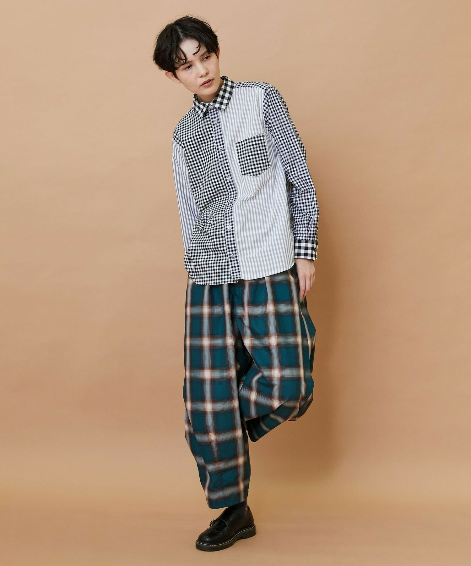 【FRAPBOIS】オンブレー パンツ 詳細画像 グリーン 15