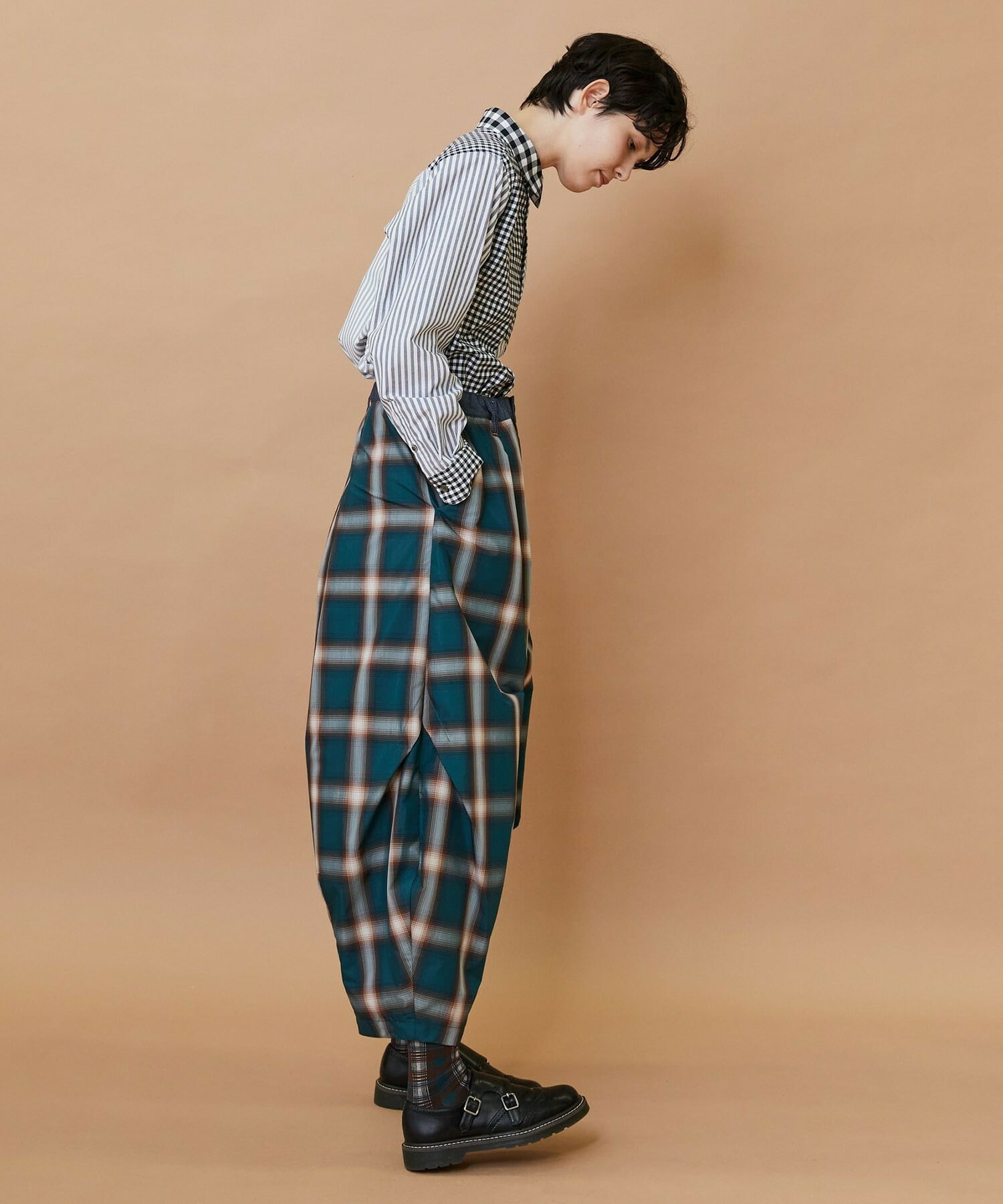 【FRAPBOIS】オンブレー パンツ 詳細画像 グリーン 19