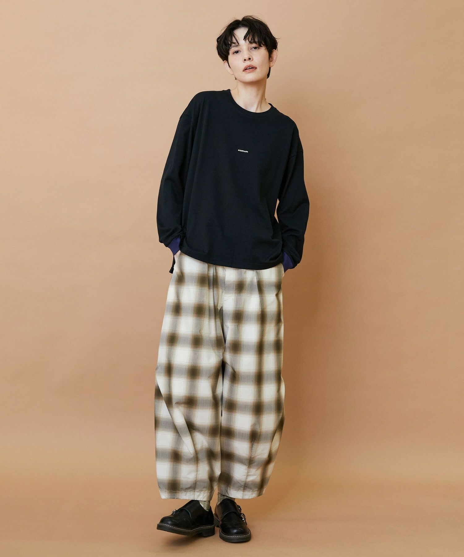 【FRAPBOIS】オンブレー パンツ 詳細画像 グリーン 7