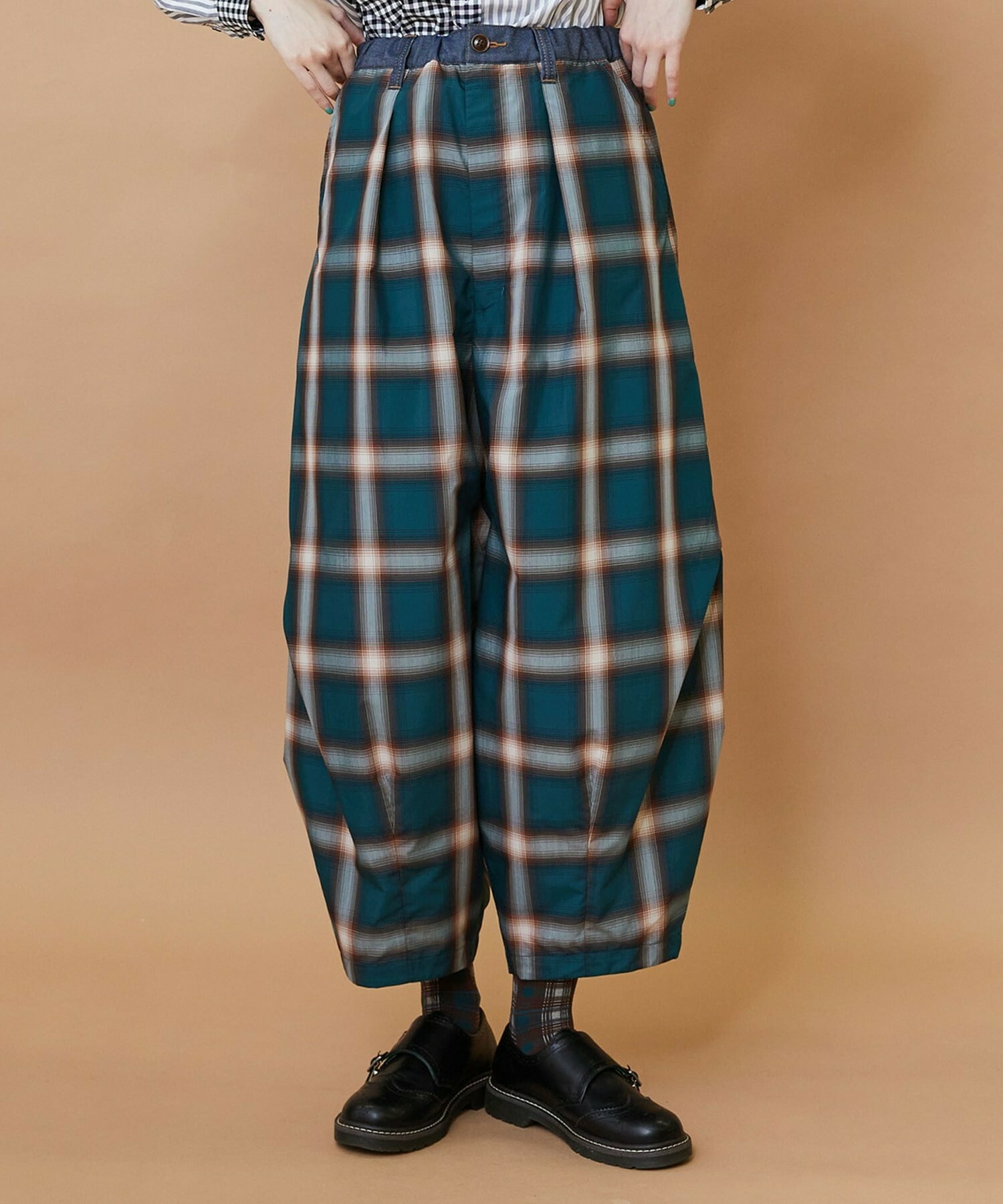 【FRAPBOIS】オンブレー パンツ 詳細画像 グリーン 1