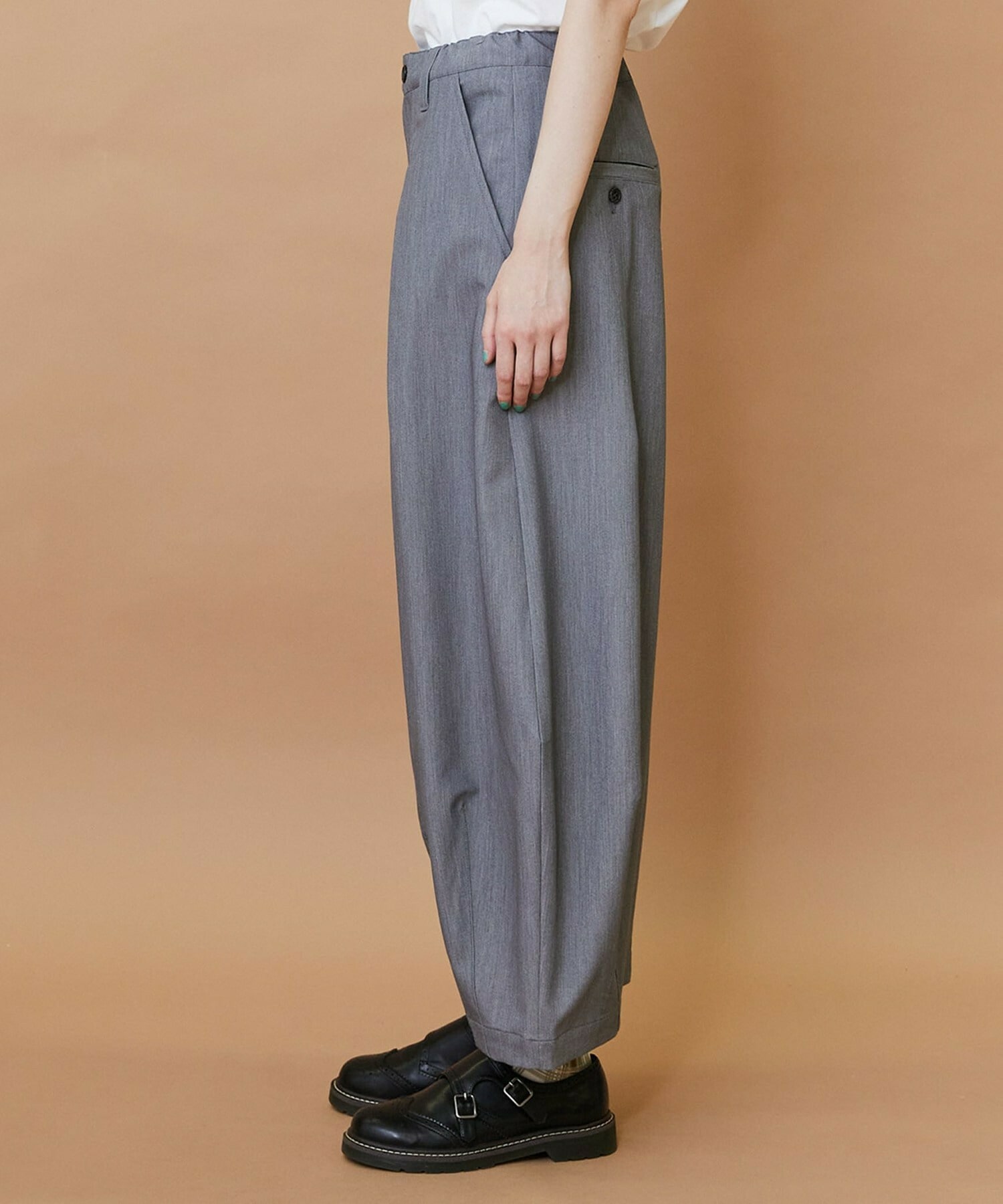 【FRAPBOIS】ウォークトラウザー パンツ 詳細画像 ネイビー 1