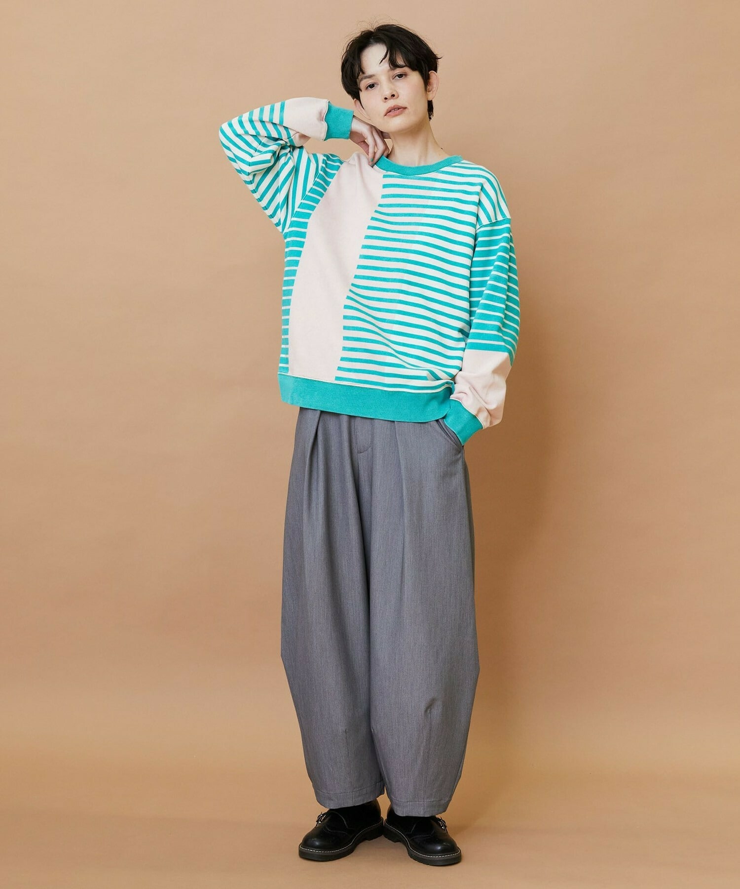 【FRAPBOIS】ウォークトラウザー パンツ 詳細画像 ネイビー 11