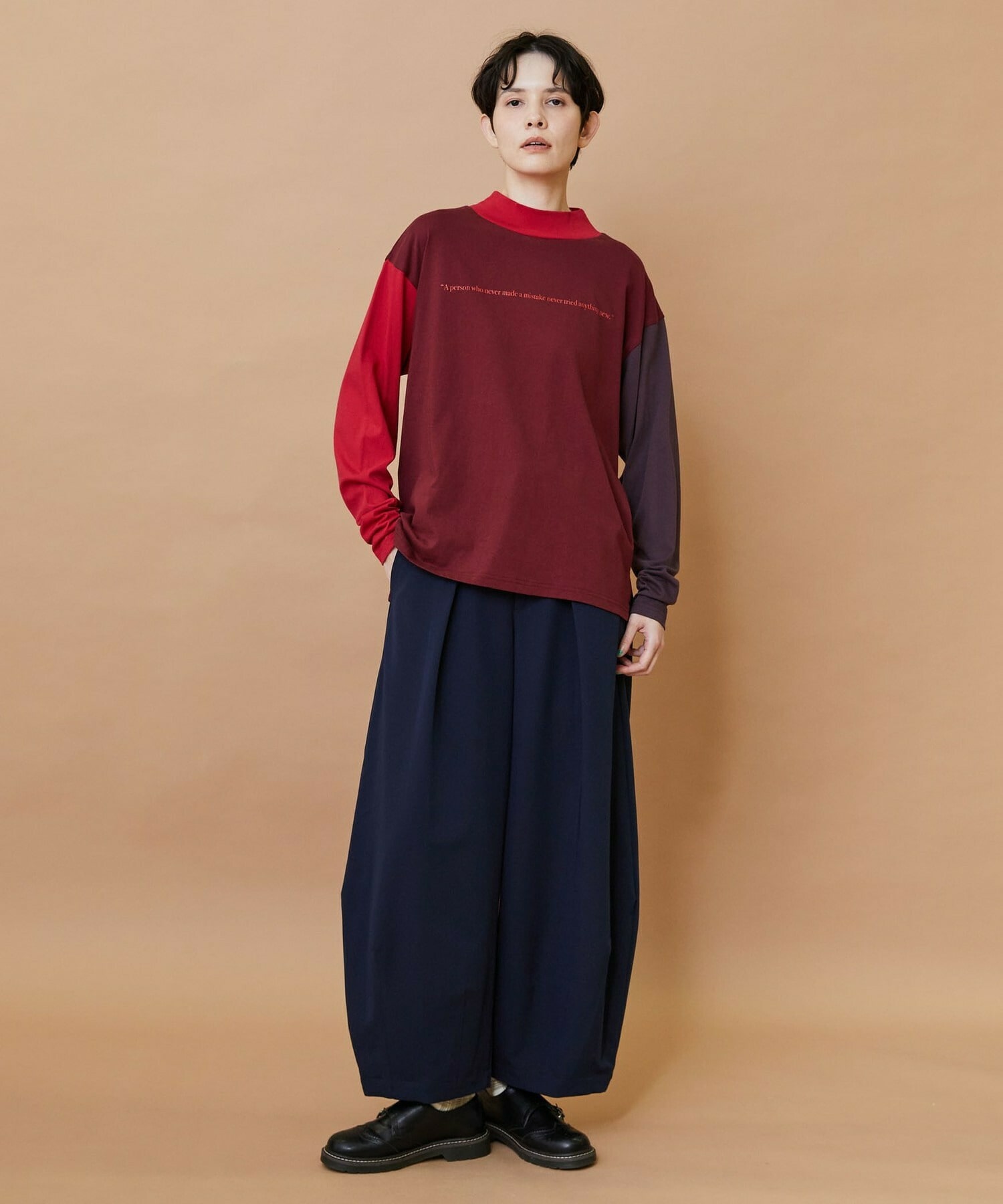 【FRAPBOIS】ウォークトラウザー パンツ 詳細画像 ネイビー 19