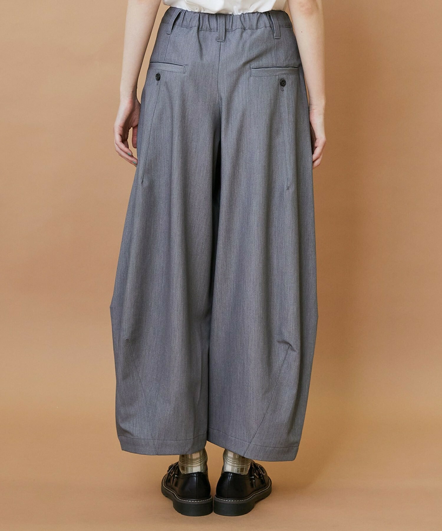 【FRAPBOIS】ウォークトラウザー パンツ 詳細画像 ネイビー 2